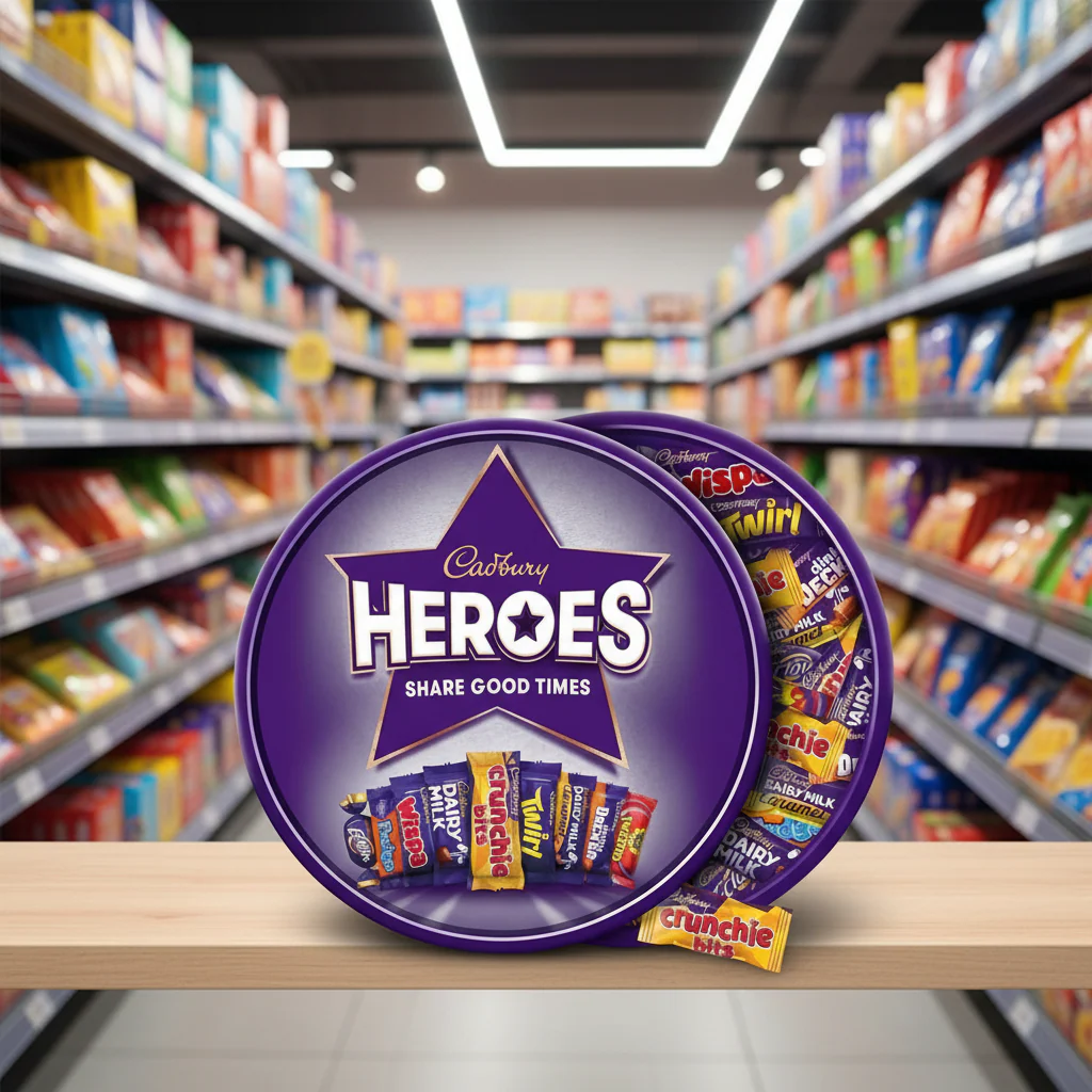 Cadbury Heroes Chocolates Tub 550GM - Image 3