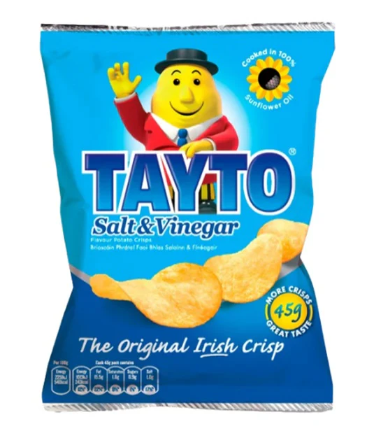 10 Tayto Salt & Vinnegar 35g - Image 3