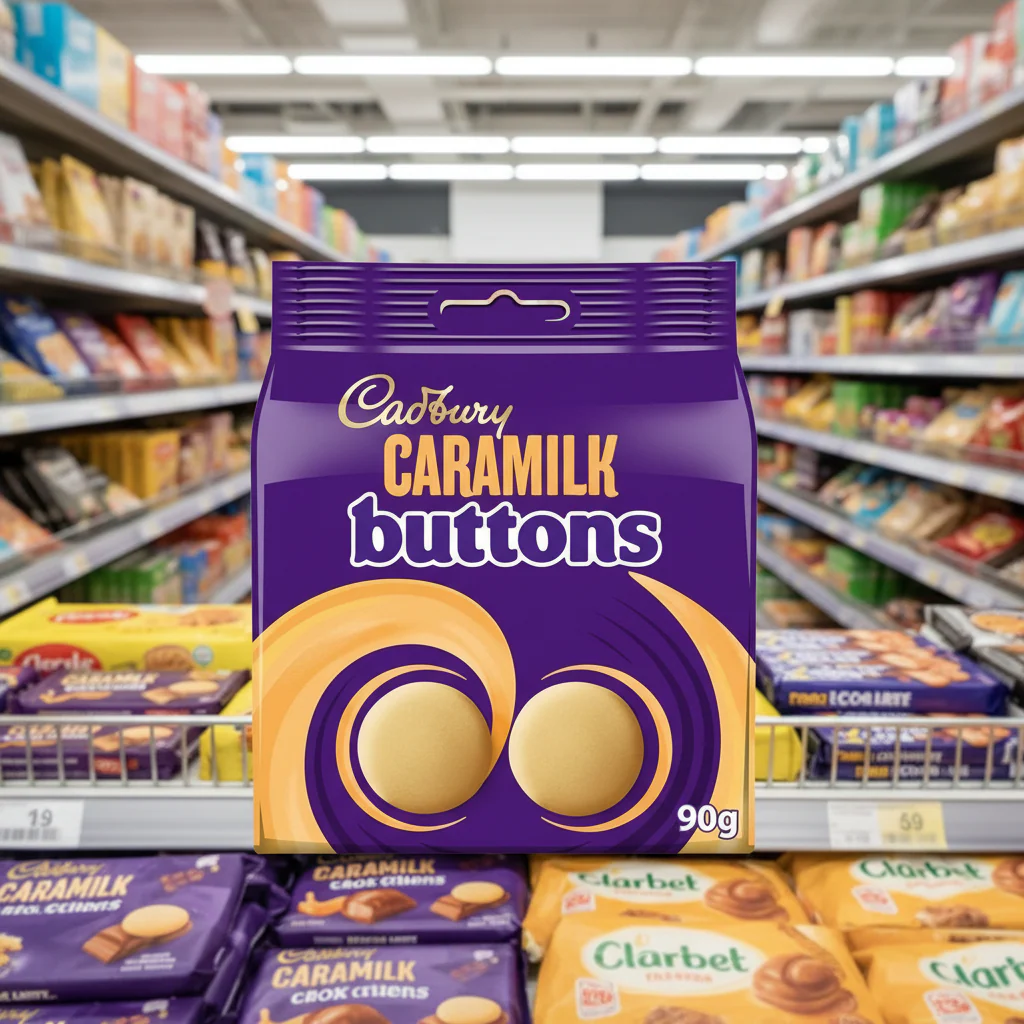 10 x Cadbury Caramilk Buttons 105G - Image 2