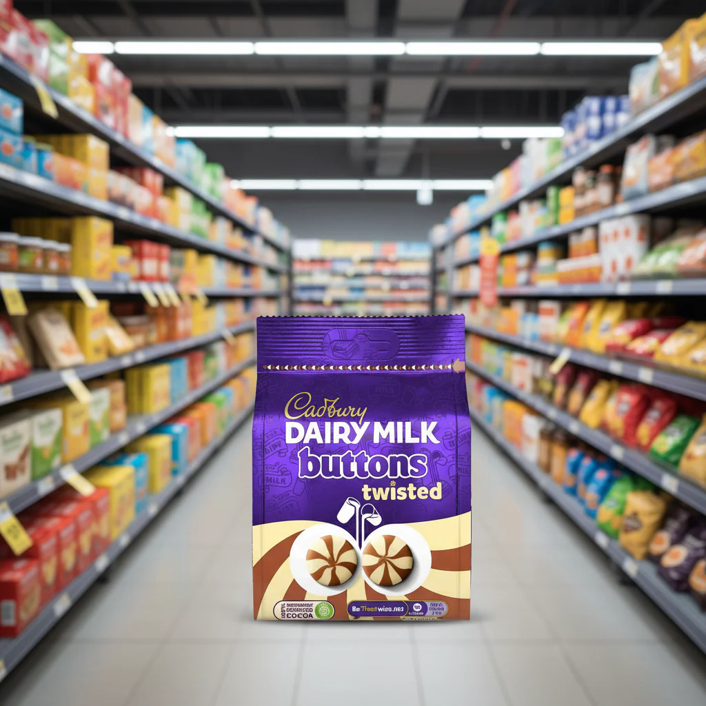 10 x Cadbury Dairy Milk Buttons Twisted 105G - Image 2