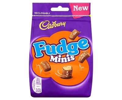 10 x Cadbury Fudge Minis 120G - Image 3