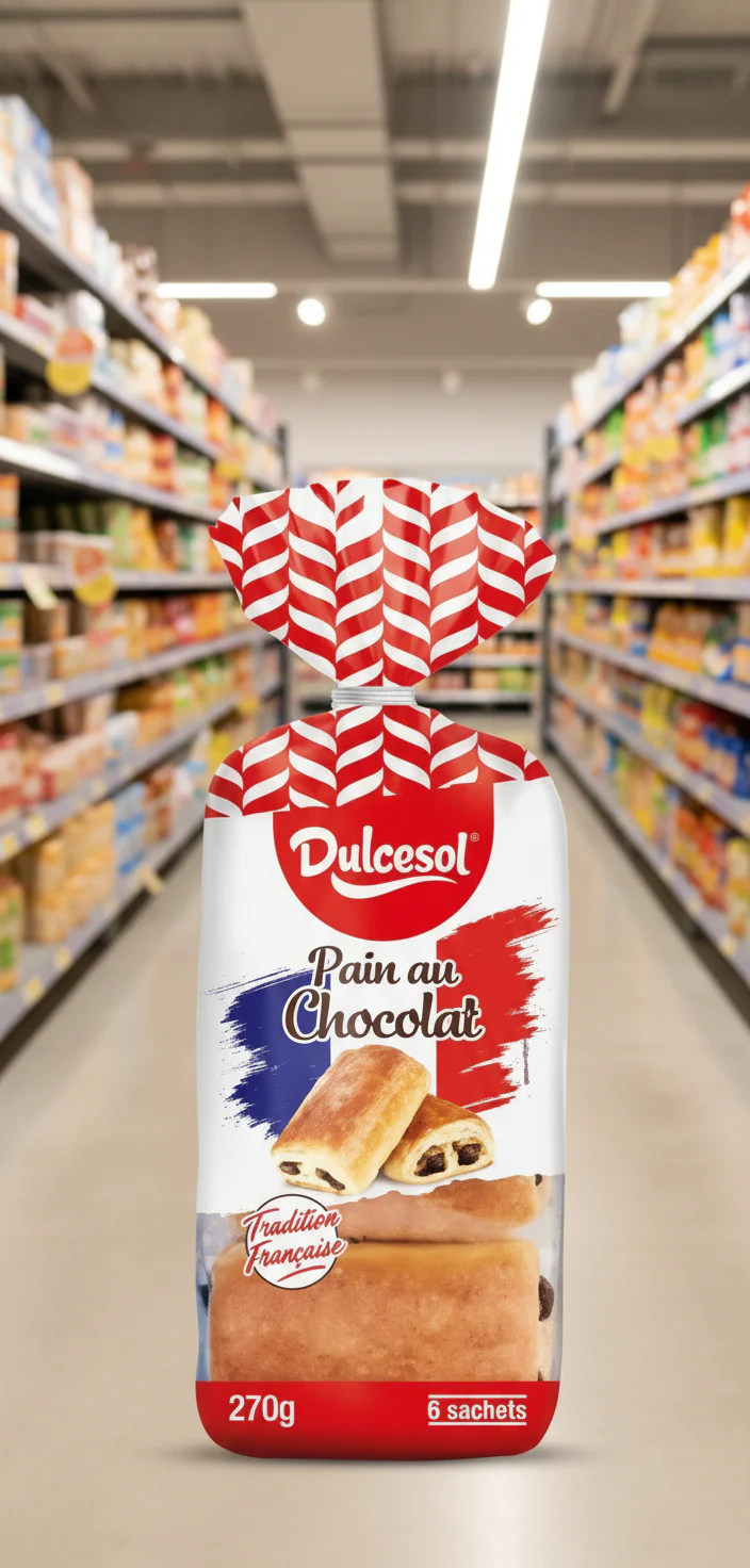 10 x Dulcesol Pain Au Chocolat 6 Pack - 270Gm - Image 2
