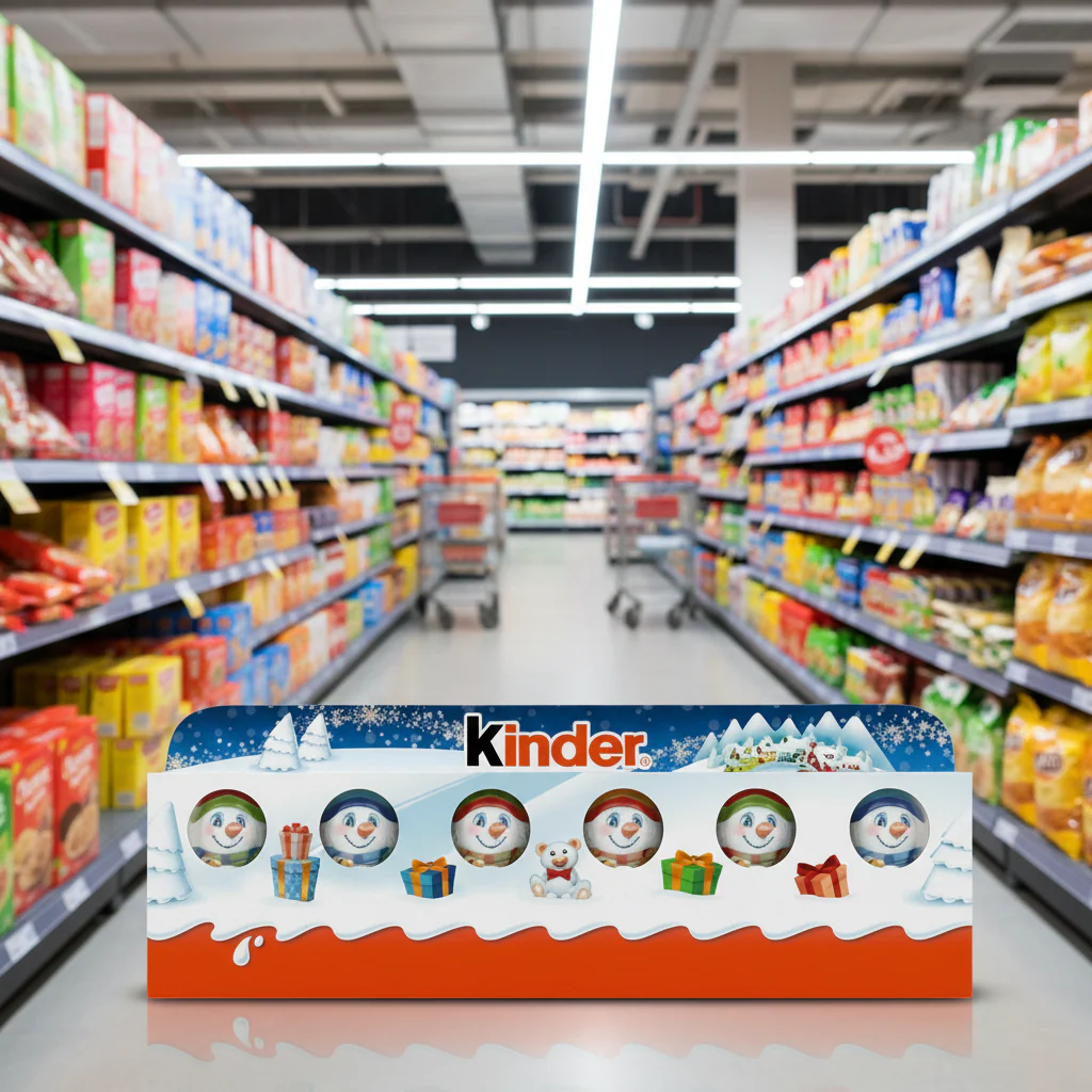 10 x Kinder 5 Pack Xmas Figures - 90GM - Image 2