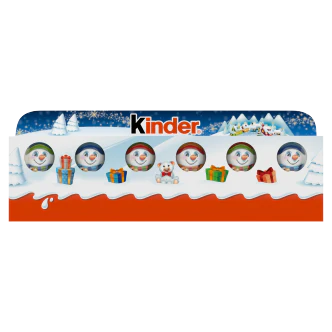 10 x Kinder 5 Pack Xmas Figures - 90GM - Image 3