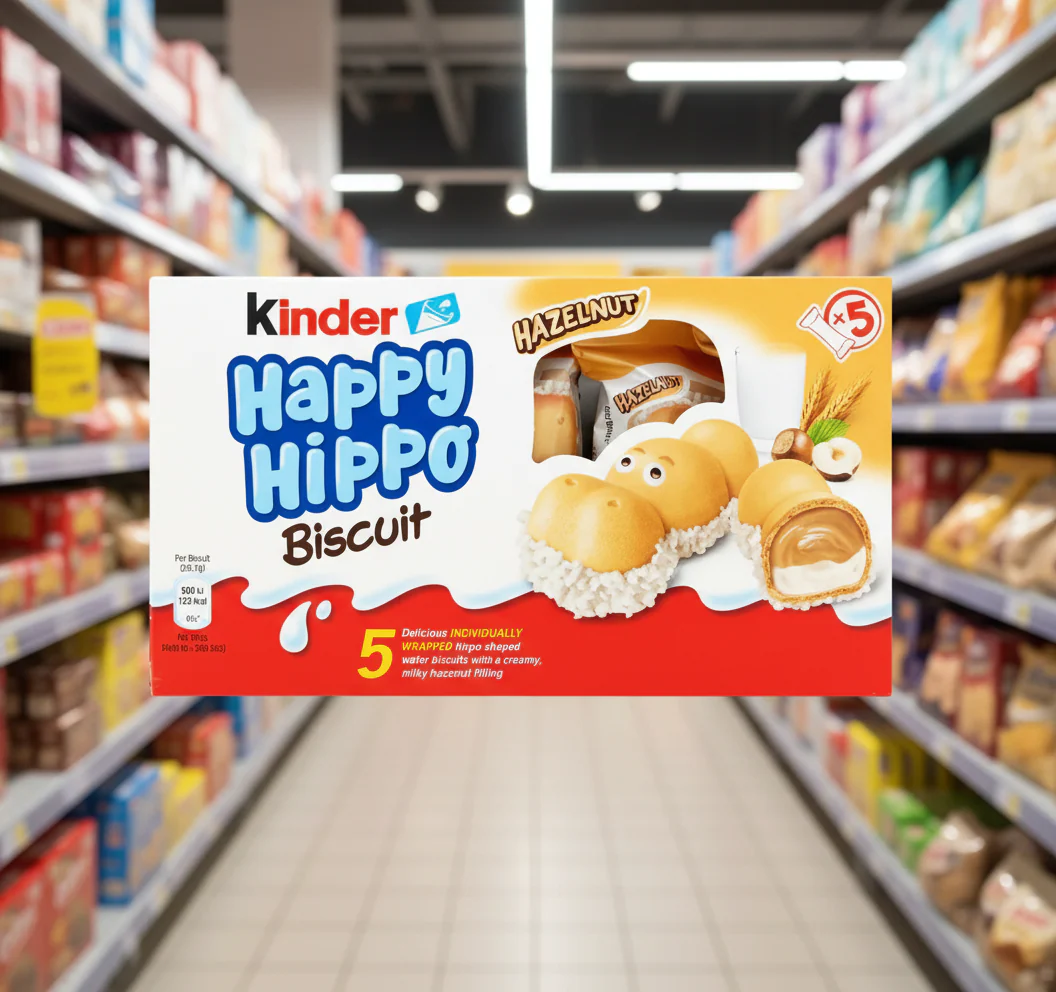 50 x Kinder Happy Hippo Hazelnut (10 X 5 Packs) 102.5G - Image 3