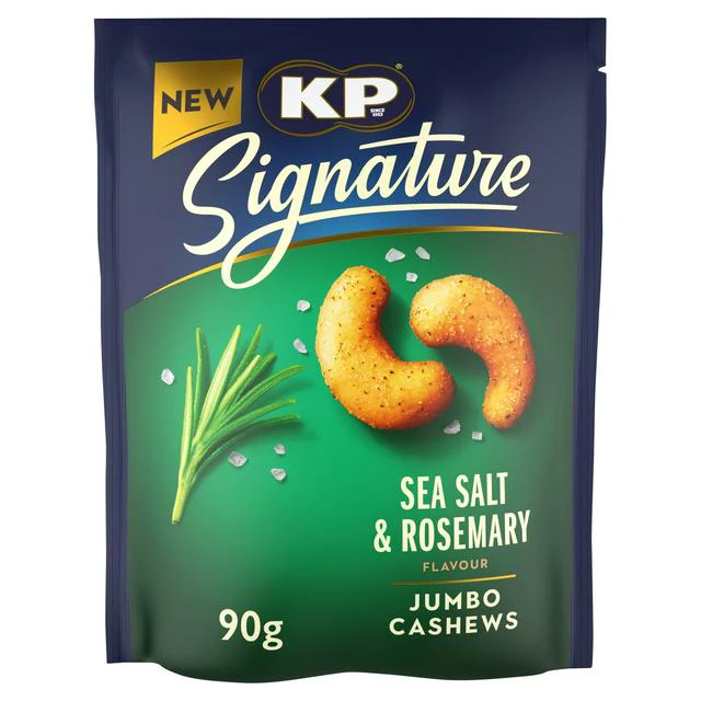 10 x Kp Signature Cashew Nuts Sea Salt & Rosemary - 90GM - Image 3