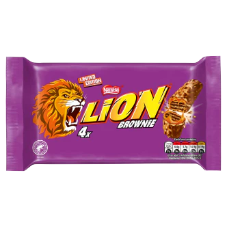 10 x Lion Brownie Bar 4pk - 120GM - Image 3