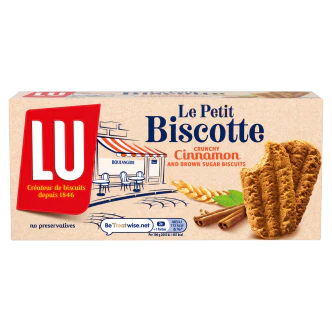 10 X Lu Le Petite Biscotte Cinnamon Biscuits 200GM - Image 3