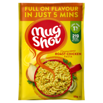 10 x Mug Shot Roast Chicken Pasta 54Gm - Image 3