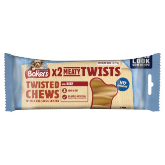 10 x Purina Bakers Meaty Twist Medium Treats 180g - Image 3