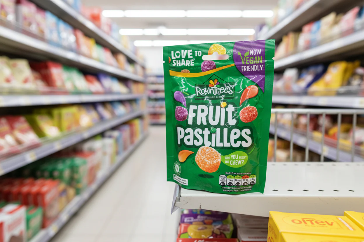 10 x Rowntree's Fruit Pastilles Pouch 143G - Image 2