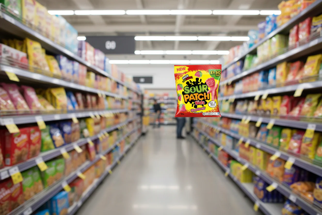 10 x Sour Patch Kids Strawberry - 130GM - Image 2
