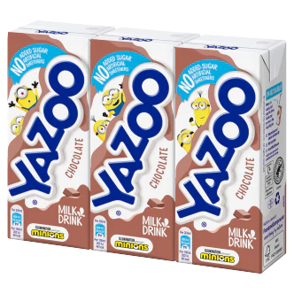 10 x Yazoo Milk Drink Nas Chocolate 3Pk - 3X200Ml - Image 3