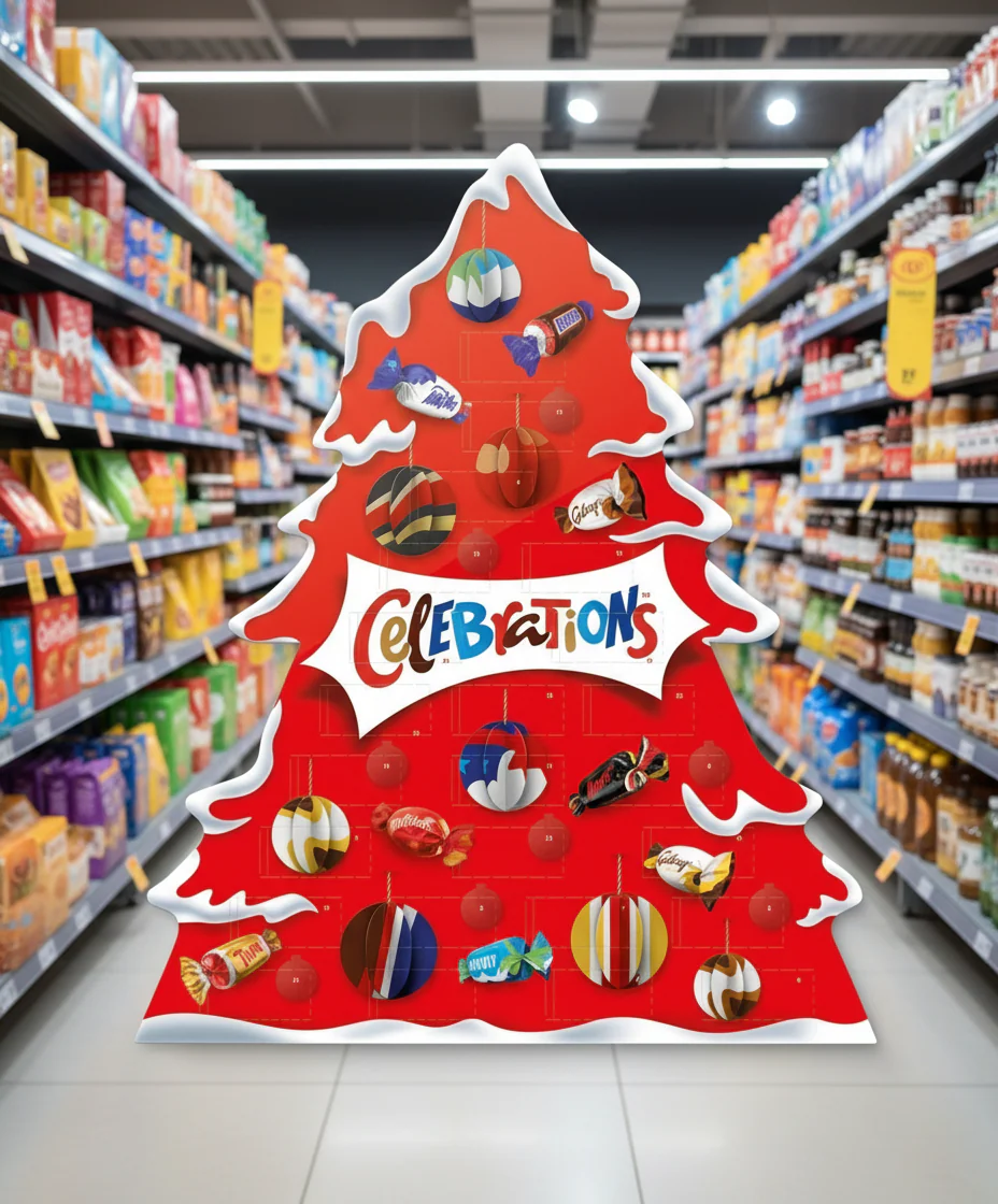 11 x Celebrations Advent Calendar - 215GM - Image 2