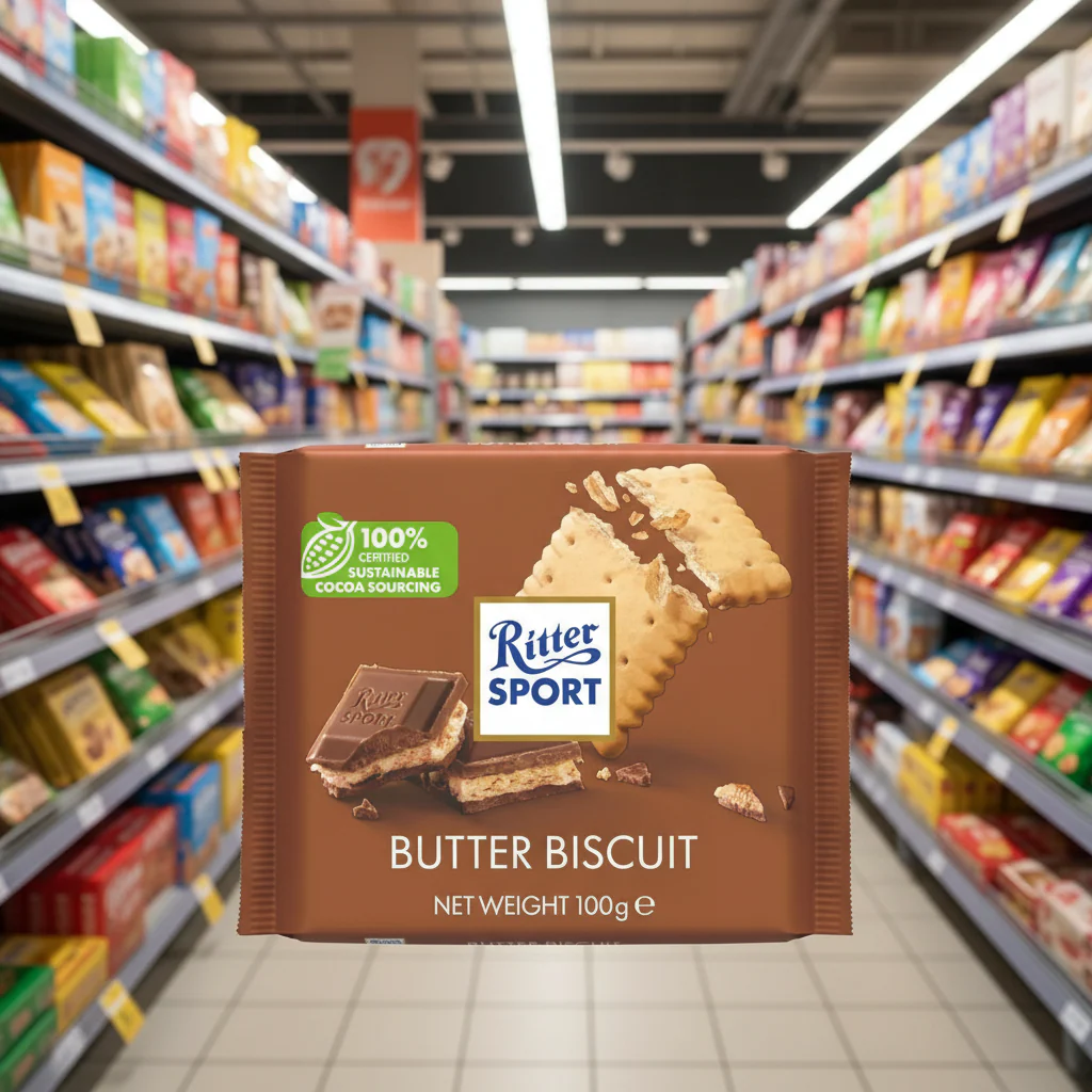 11 x Ritter Sport Butter Biscuit 100G - Image 2