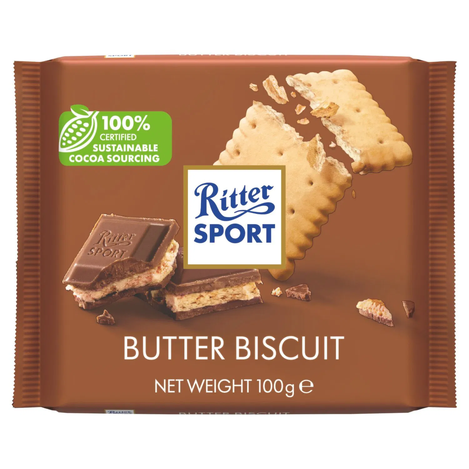 11 x Ritter Sport Butter Biscuit 100G - Image 3