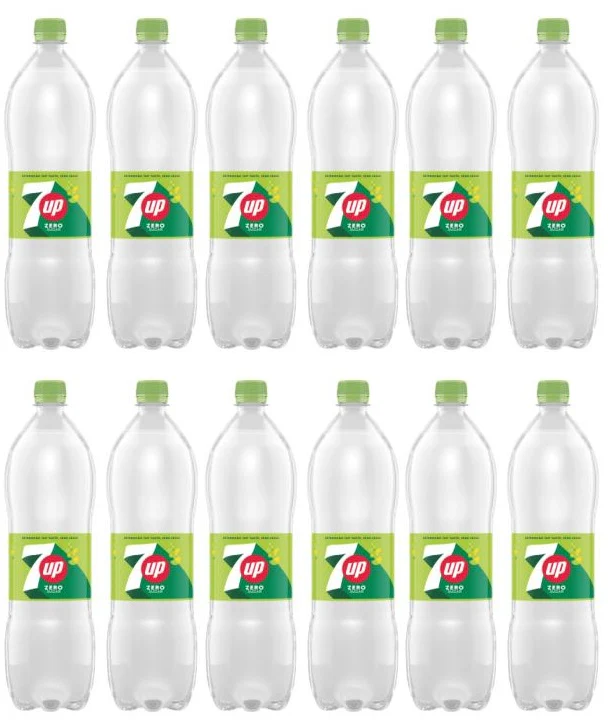 12 x 7Up Zero Sugar 1.25 Litres
