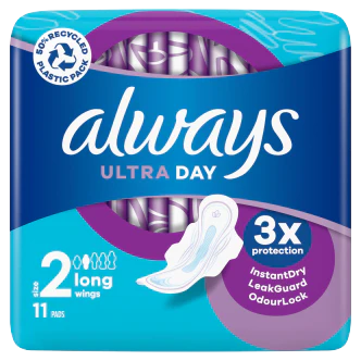 12 X Always Ultra Long Wings 11 PACK - Image 3