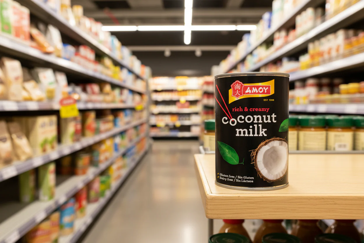12 x Amoy Coconut Milk 400Ml - Image 2