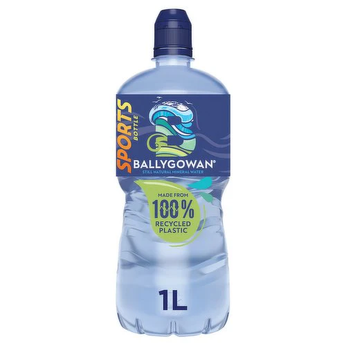 12 x Ballygowan Still Natural Mineral Water Sports Bottle 1L - Image 3