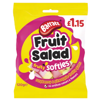 12 X Barratt Fruit Salad Softies 120G - Image 3