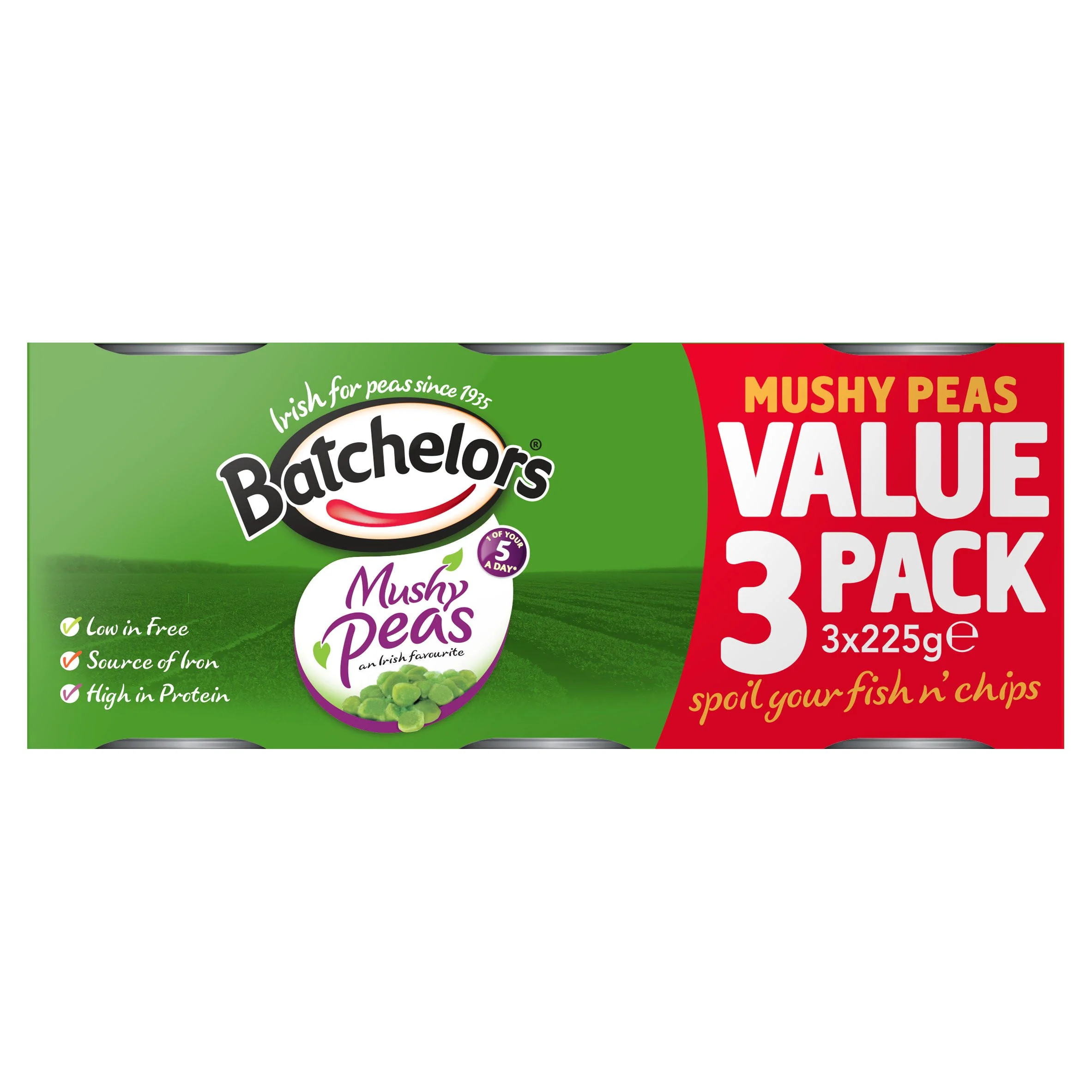 12 x Batchelors Mushy Peas 3 X 225G - Image 3