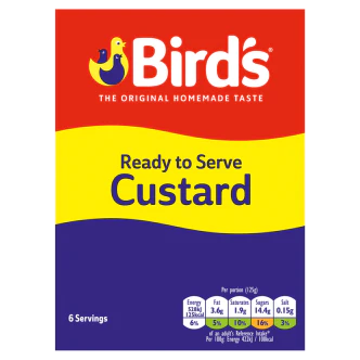12 X Birds Custard Ready To Eat Tetra 750G - Image 2