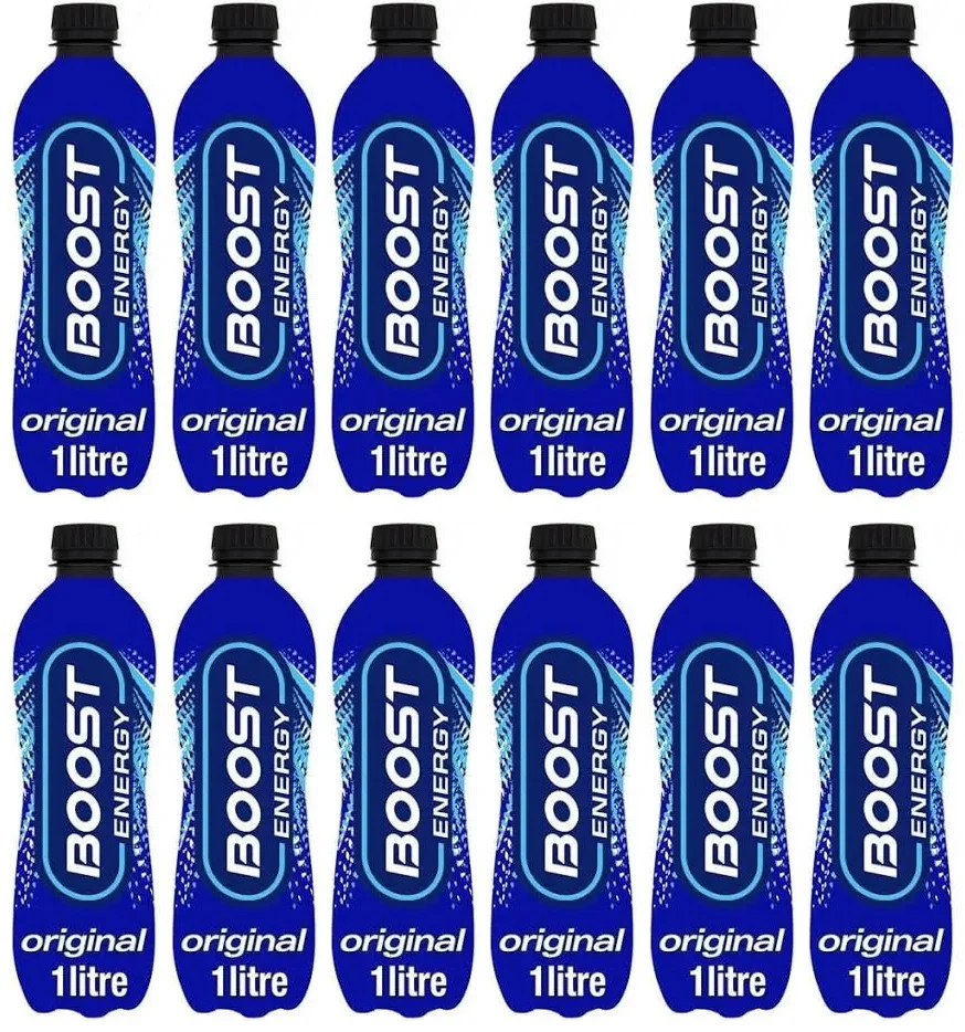 12 x Boost Energy Original 1 Litre