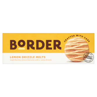 12 X Border Biscuits Lemon Drizzle Melts 150Gm - Image 3