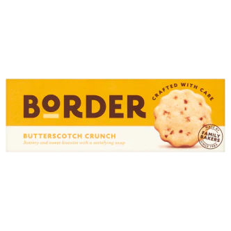 12 X Border Sweet Memories Butterscotch Crunch Biscuits 135Gm - Image 3