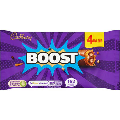 12 x Cadbury Boost Bar 4pk - 126GM - Image 3