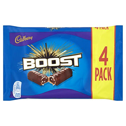 12 x Cadbury Boost Bars 4 X 31.5G (126G) - Image 3