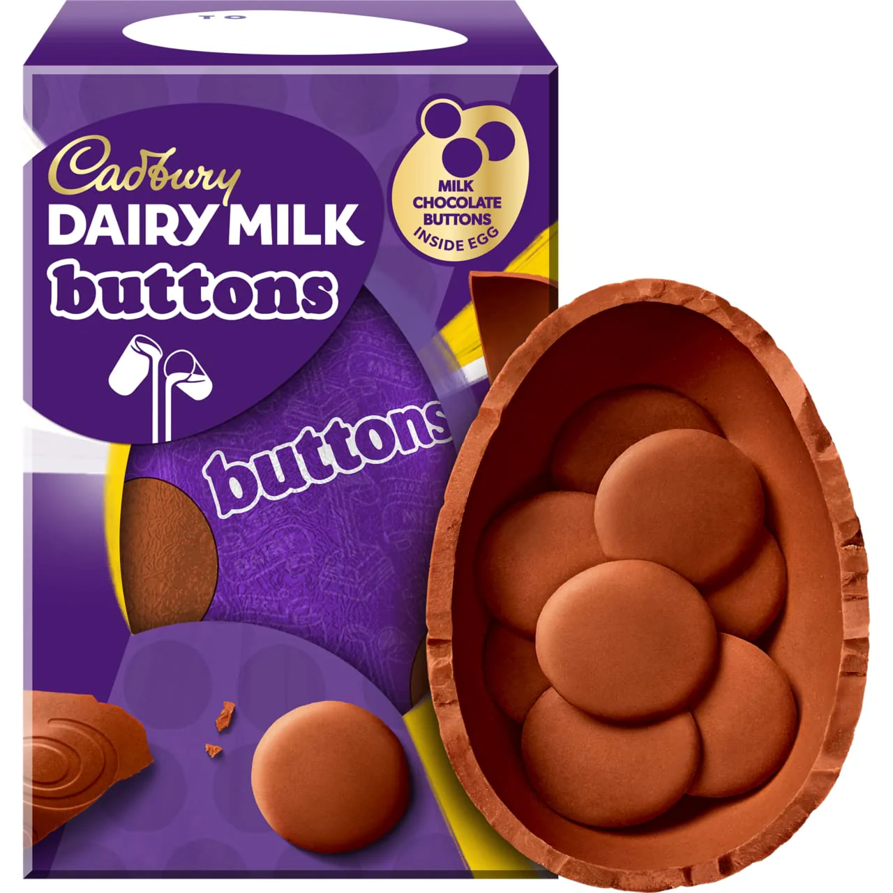 12 x Cadbury Buttons Small Egg - 90GM - Image 3