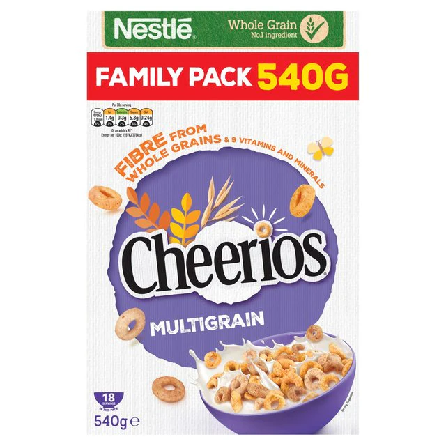 12 x Cheerios Multigrain 540G - Image 3