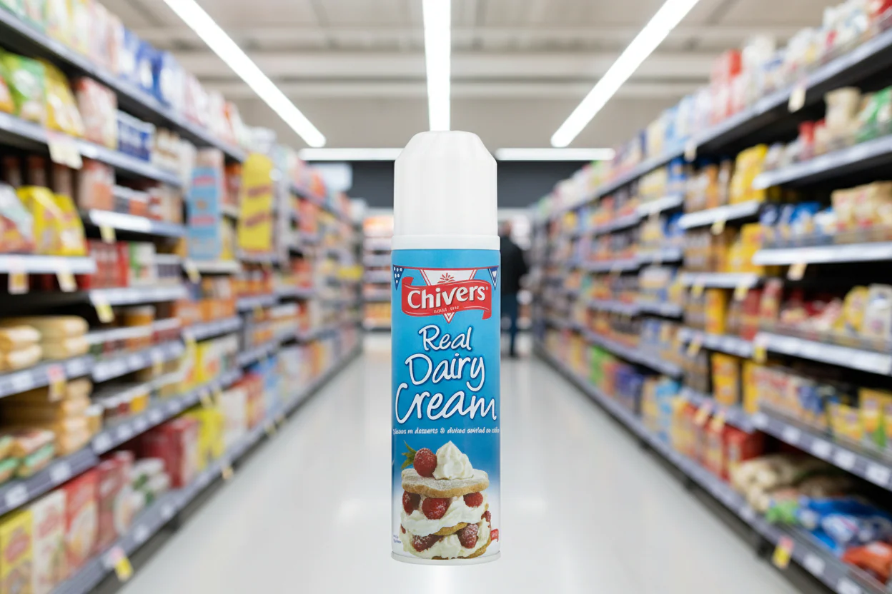 12 x Chivers Real Dairy Cream 250G - Image 2