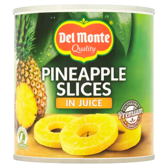 12 x Del Monte Pineapple Slices In Juice 432Gm - Image 3
