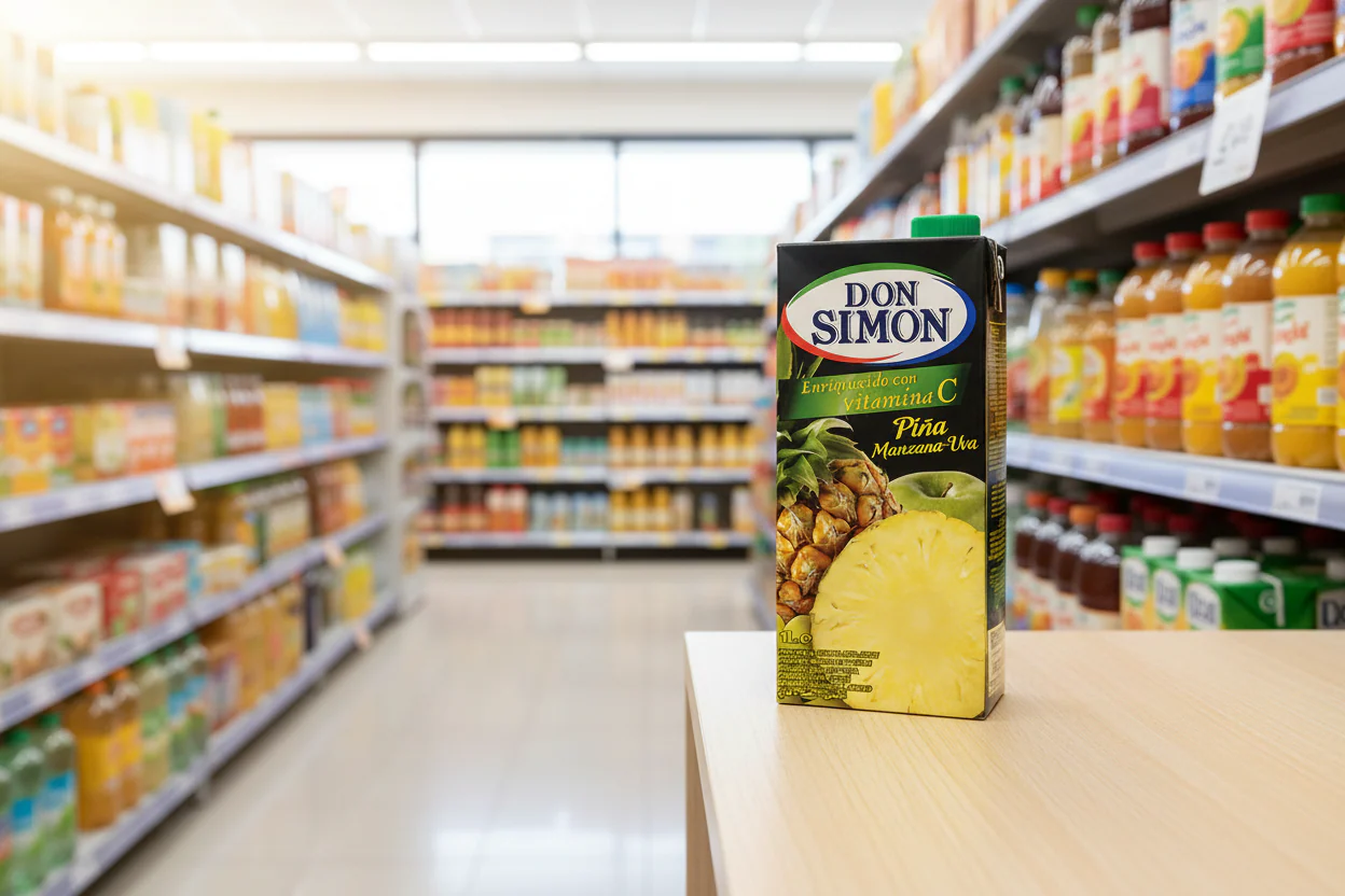 12 x Don Simon Juice Pineapple Grape 1Lt - Image 2
