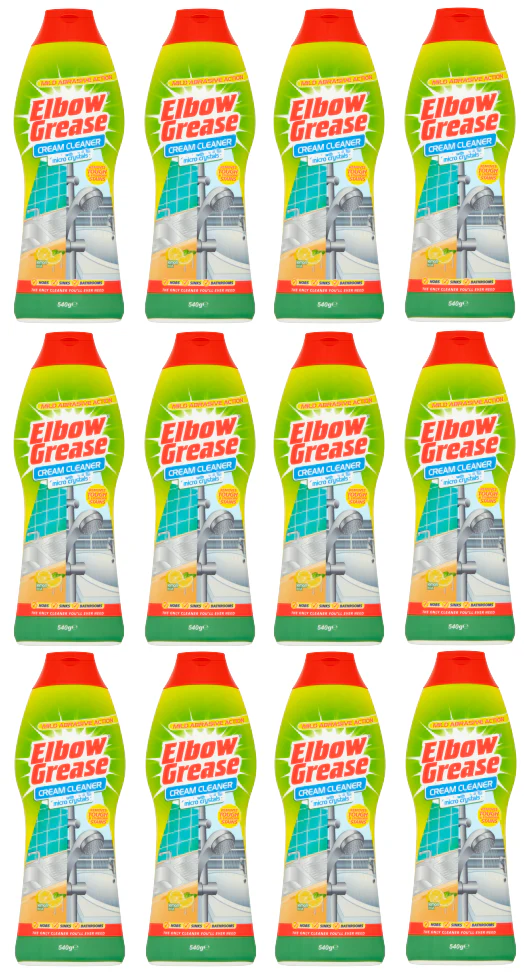 12 X Elbow Grease Cream Cleaner 500G