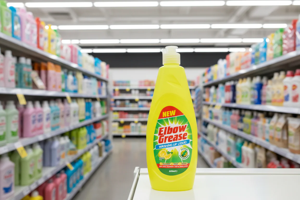 12 x Elbow Grease Washing Up Liquid - 600ML - Image 2