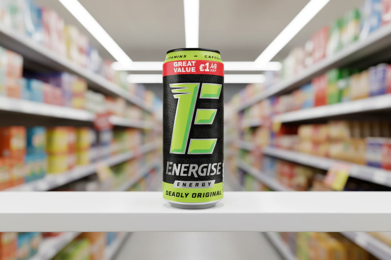 12 x Energise Energy Deadly Original 500Ml - Image 2