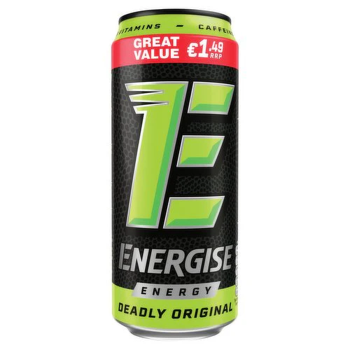 12 x Energise Energy Deadly Original 500Ml - Image 3
