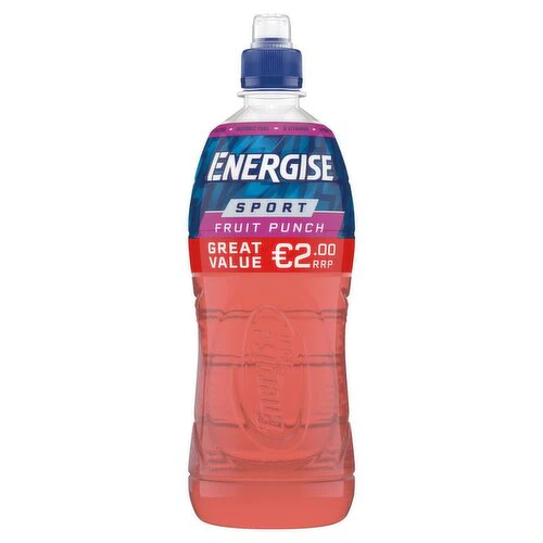 12 x Energise Sport Fruit Punch 750Ml - Image 3