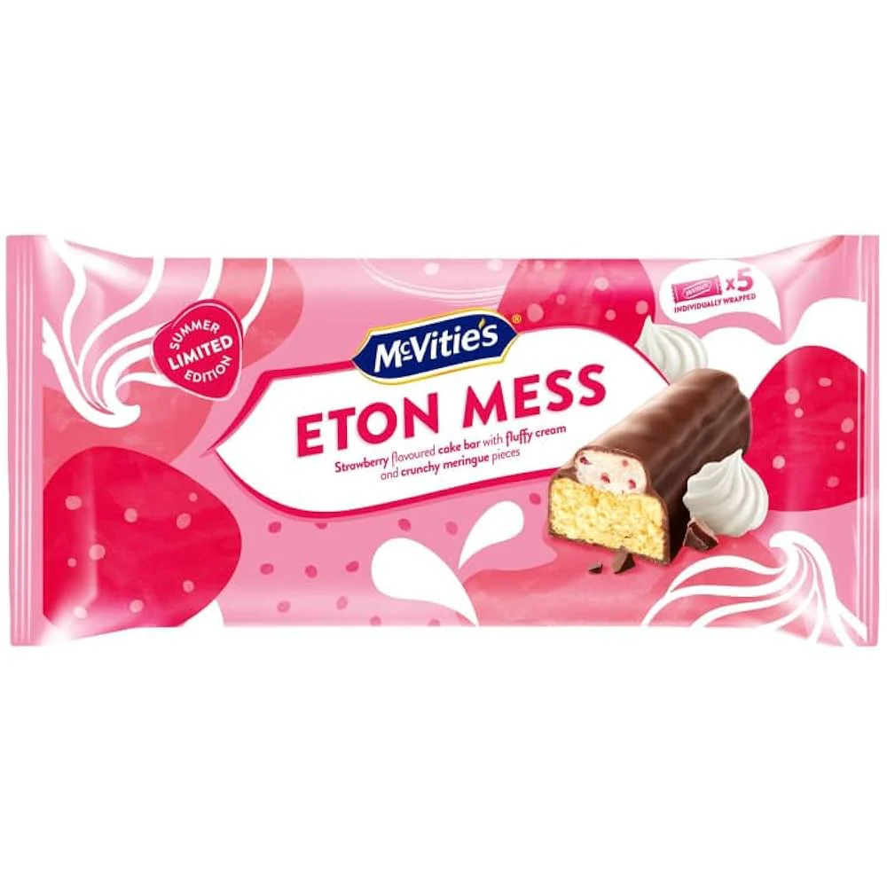 12 x Eton Mess Limited Edition Cake Bars 5pk - 123GM - Image 3