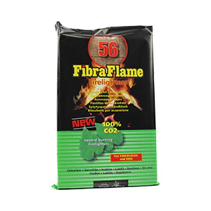 12 x Fibra Flame Eco Firelighters  - 56 PACK - Image 3