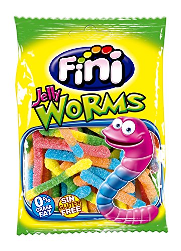 12 x Fini Fizzy Worms Bags - Image 3