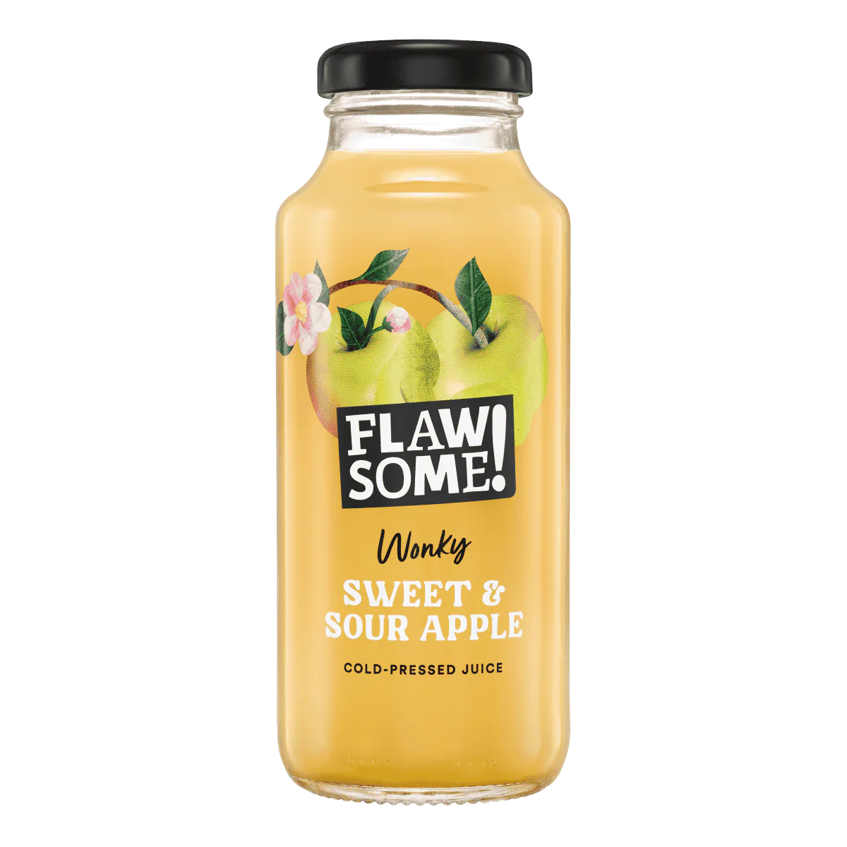 12 x Flawsome Sweet & Sour Apple Juice - 250ml