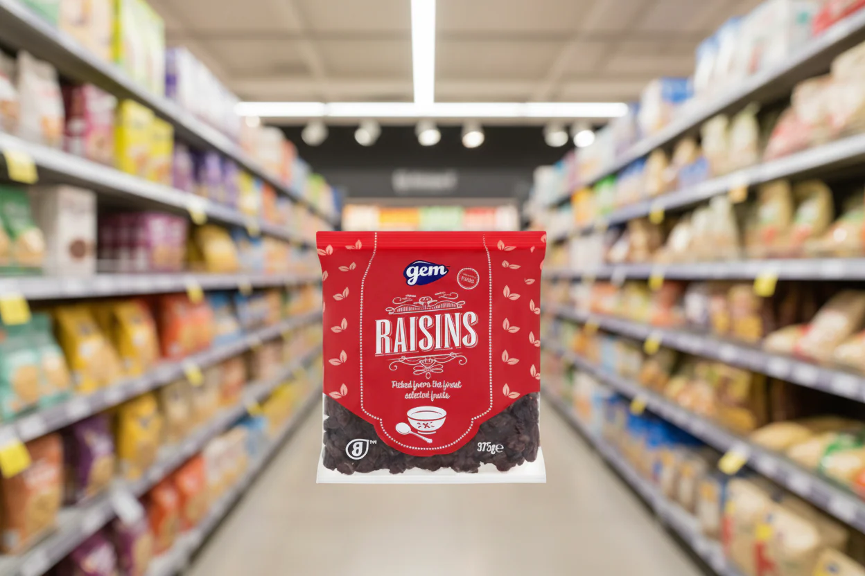 12 x Gem Raisins 375G - Image 2