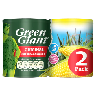 12 x Green Giant Corn Twin 2X198G - Image 3