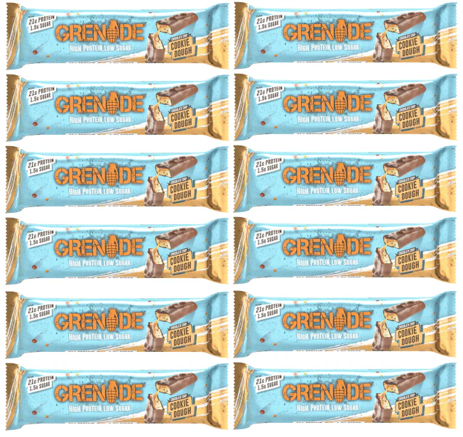 12 X Grenade Carb Killa Cookie Dough Bar 60G