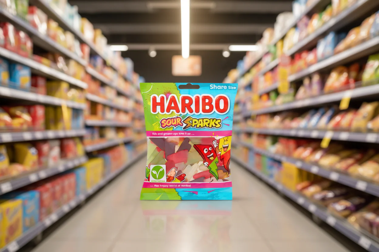 12 x Haribo Sour Sparks - 160GM - Image 2